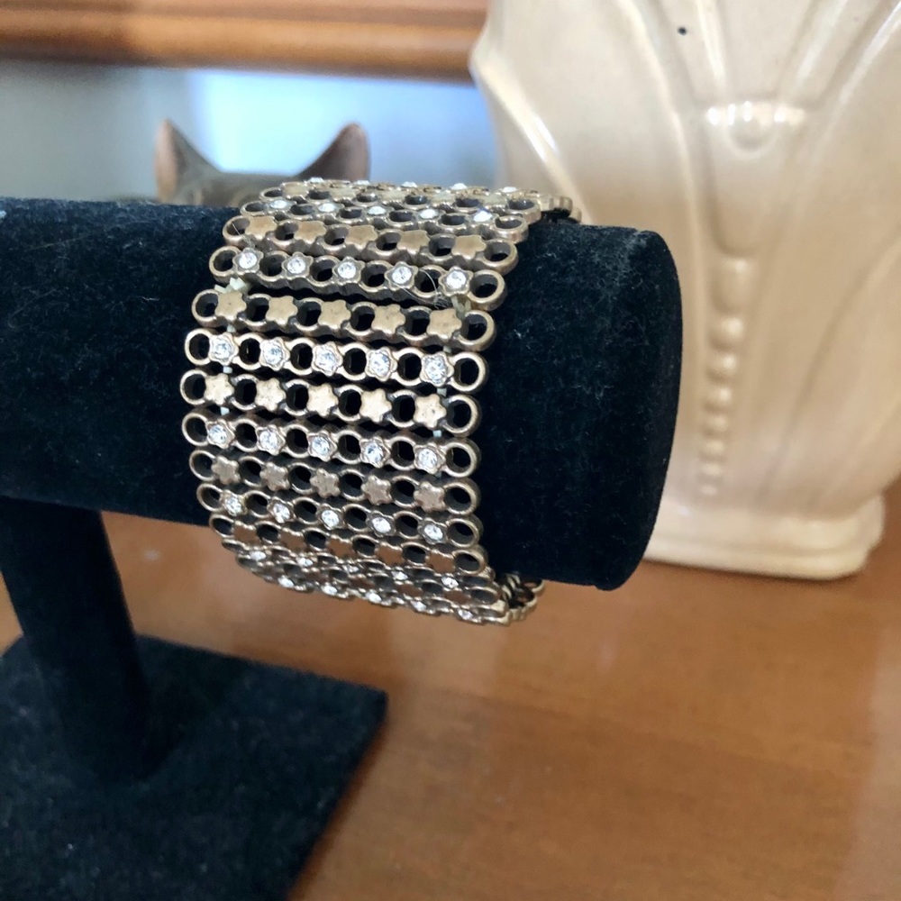 Vintage Stretchy Metal Bracelet